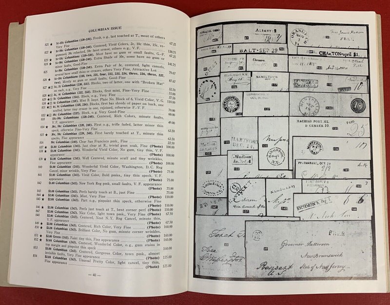 U.S. & Foreign, Robert A. Siegel, Sale #740, Nov. 5-7, 1991, Catalog