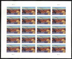 US #4907a 49c  Nevada, VF NH IMPERF SHEET of 20, LIMITED SUPPLY, Rare! VF min...