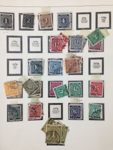 Germany 1946/47 M&U Occupation (280+ Items) MK4229