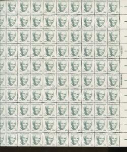 Pane of 100 USA Stamps 1868 American Engineer Lillian M Gilbreth Brookman $120