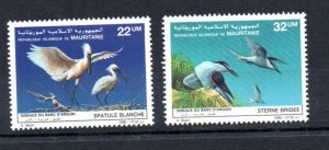 MAURITANIA - 1986 - BIRDS -