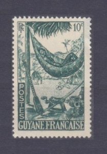 1947 French Guyana 233 Woman Resting in a Hammock