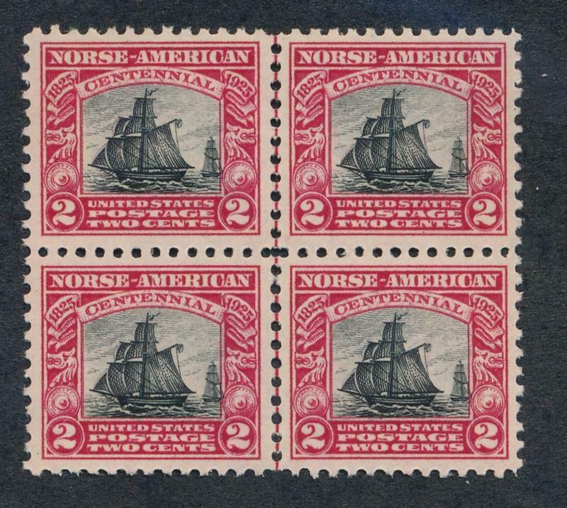 UNITED STATES (US) 620 VF MINT NEVER HINGED (NH) BLOCK OF 4