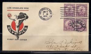 U.S. 0718 Summer Olympics FDC