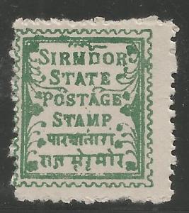 INDIA, SIRMOOR 9A, MNH, 1893