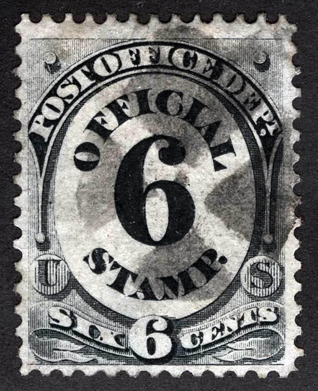 US Sc O50 Used Cork Cancel Post Office Dept Official