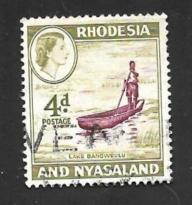 Rhodesia & Nyasaland 1959 - U - Scott #163