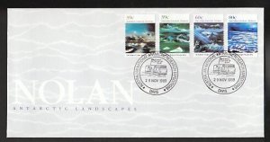 Australian Antarctic Territory L77-L80 Landscapes  U/A FDC