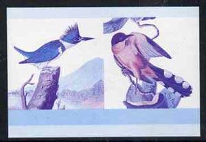 Nevis 1985 Kingfisher & Cuckoo (John Audubon 55c) imp...