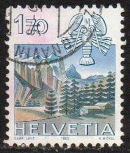 Switzerland Sc #722 Used