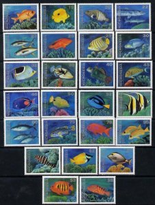 MICRONESIA - 1993 - Fish, Definitive Series - Perf 25v Set - Mint Never Hinged