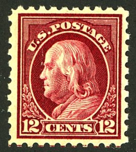 U.S. #474 MINT OG LH