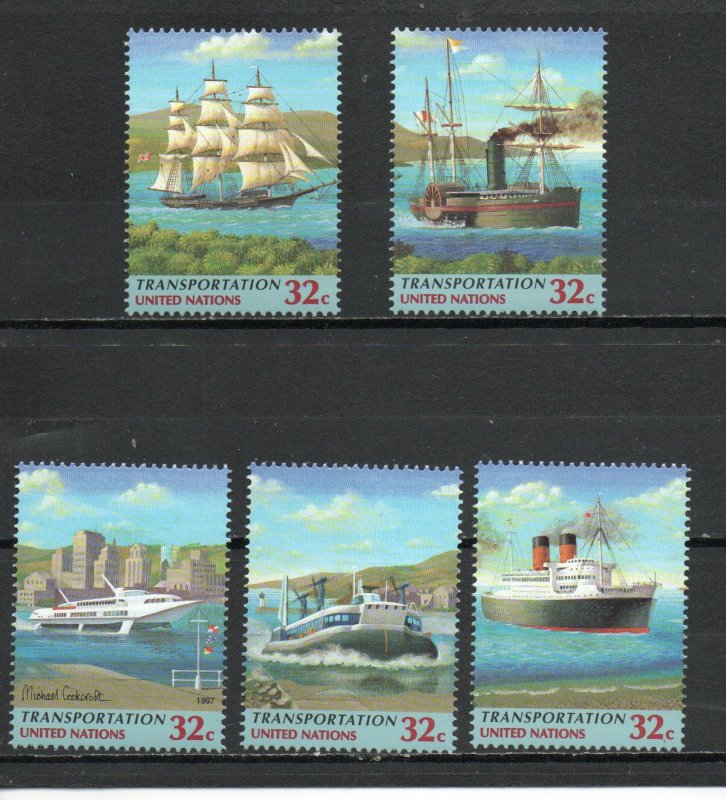 United Nations - New York 709-713 MNH