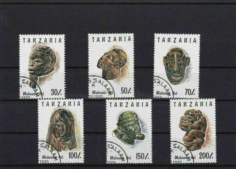 TANZANIA USED ON CARD