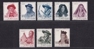 Portugal  #675-682  MNH  1947  portraits