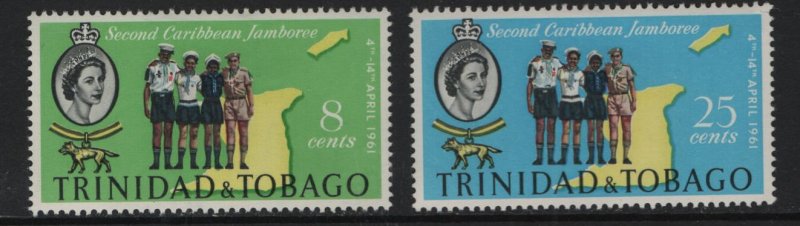 TRINIDAD & TOBAGO, 103-104, MINT HINGED SET