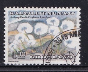 Greenland  #191   cancelled  1989  plants  5k
