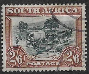 SOUTH AFRICA SC# 44d  FVF/U 1936