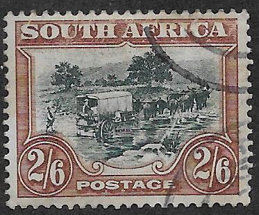 SOUTH AFRICA SC# 44d  FVF/U 1936