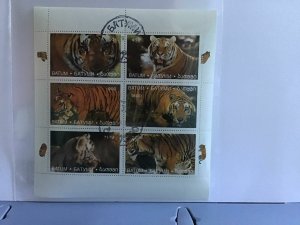 Batum   Majestic Tigers  stamp sheet R27723