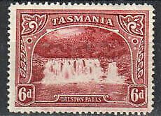 Australian States-Tasmania Stamp 93  - Dilston Falls
