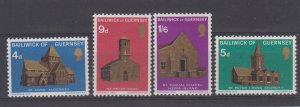 Guernsey 1970 Christmas set 4 - Unmounted mint