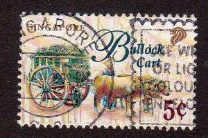 Singapore 780 - Used - Bullock Cart (2)