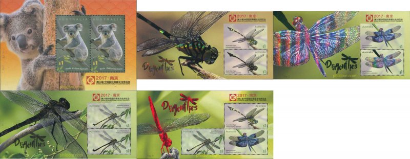 582242 MNH AUSTRALIA 2017 EXPOSICION FILATELICA
