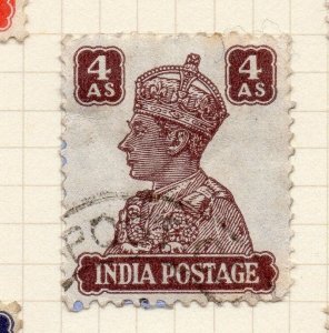 India 1940s Early Issue Fine Used 4a. 272957