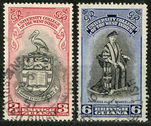 British Guiana 250-251 Used