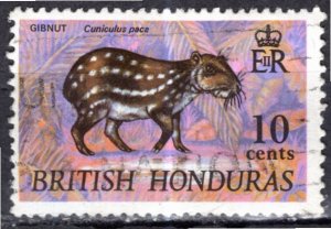 British Honduras 1968; Sc. # 219;  Used Single Stamp