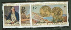 Cook Islands #480-2  Single (Complete Set)