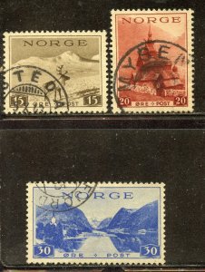 Norway # 181-3, Used.