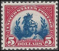 573 Mint,OG,VLH... SCV $90.00... VF/XF