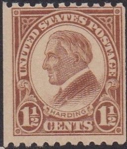 605 Harding MNH