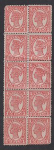 Queensland Sc#131 MNH Block of 10