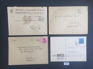 $1 World MNH Stamps (1882), Austria Germany Czech other covers, 1930s, C image