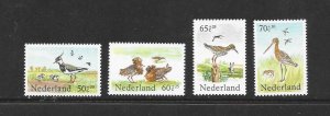 BIRDS - NETHERLANDS #B600-3  MNH