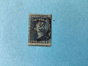 New South Wales 1856 Imperf Two Pence Stamp R46322