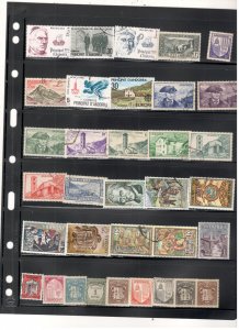 ANDORRA COLLECTION ON STOCK SHEET MINT/USED