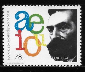 Portugal 1996 Joao de Deus Founder of method to teach reading Sc 2093 MNH A1796