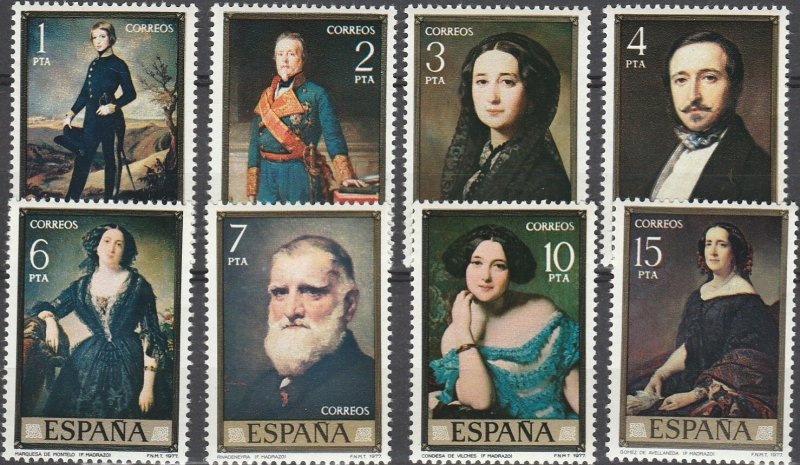 Spain, #2057-2064  Unused From 1977