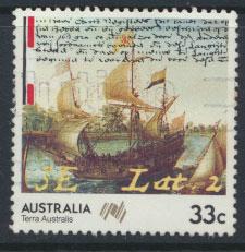 SG 973  SC# 950  Used  - Australian Settlement 2nd Issue
