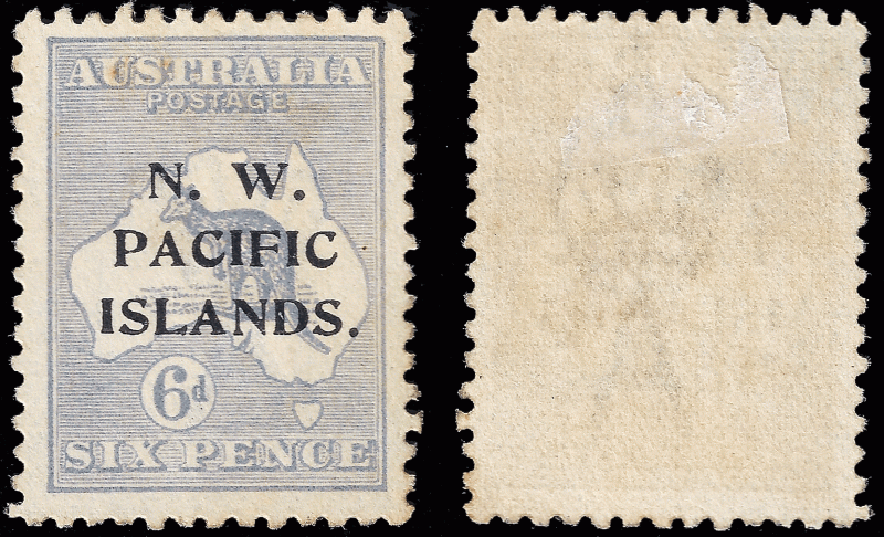 NW Pacific Islands, 1918 Sc 32a MH 6d- 'roo