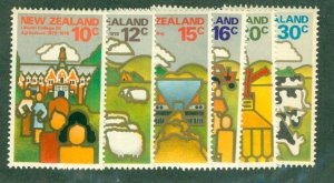 NEW ZEALAND 660-5 MH BIN $1.50