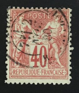 France Sc. #74, used