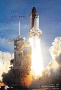 USPS 1st Day of Issue Ceremony Program #2543 Space Priority Mail NASA 1993