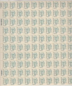 Scott 1853 - Richard Russell. Sheet of 100. MNH. OG.     #02 1853sh100