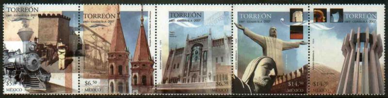 MEXICO 2546 Centenary of the City of Torreon, Coahuila MNH