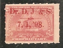 USA   Scott  RB28   Ship   MNH  Precanceled